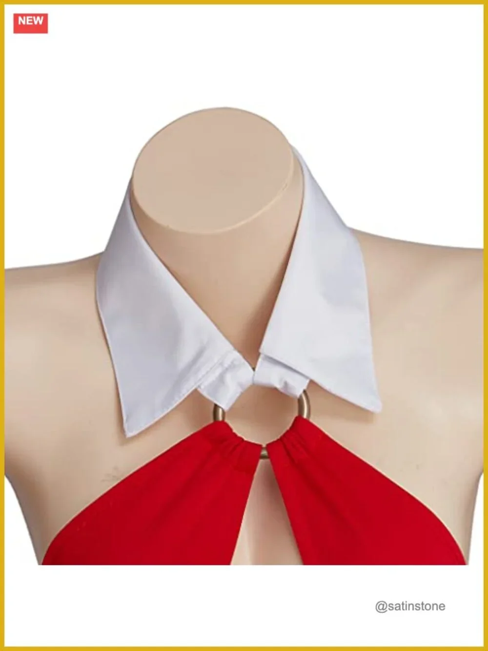 Vampirella Cosplay One Piece Bikini Swimsuit Sexy Halloween Costume